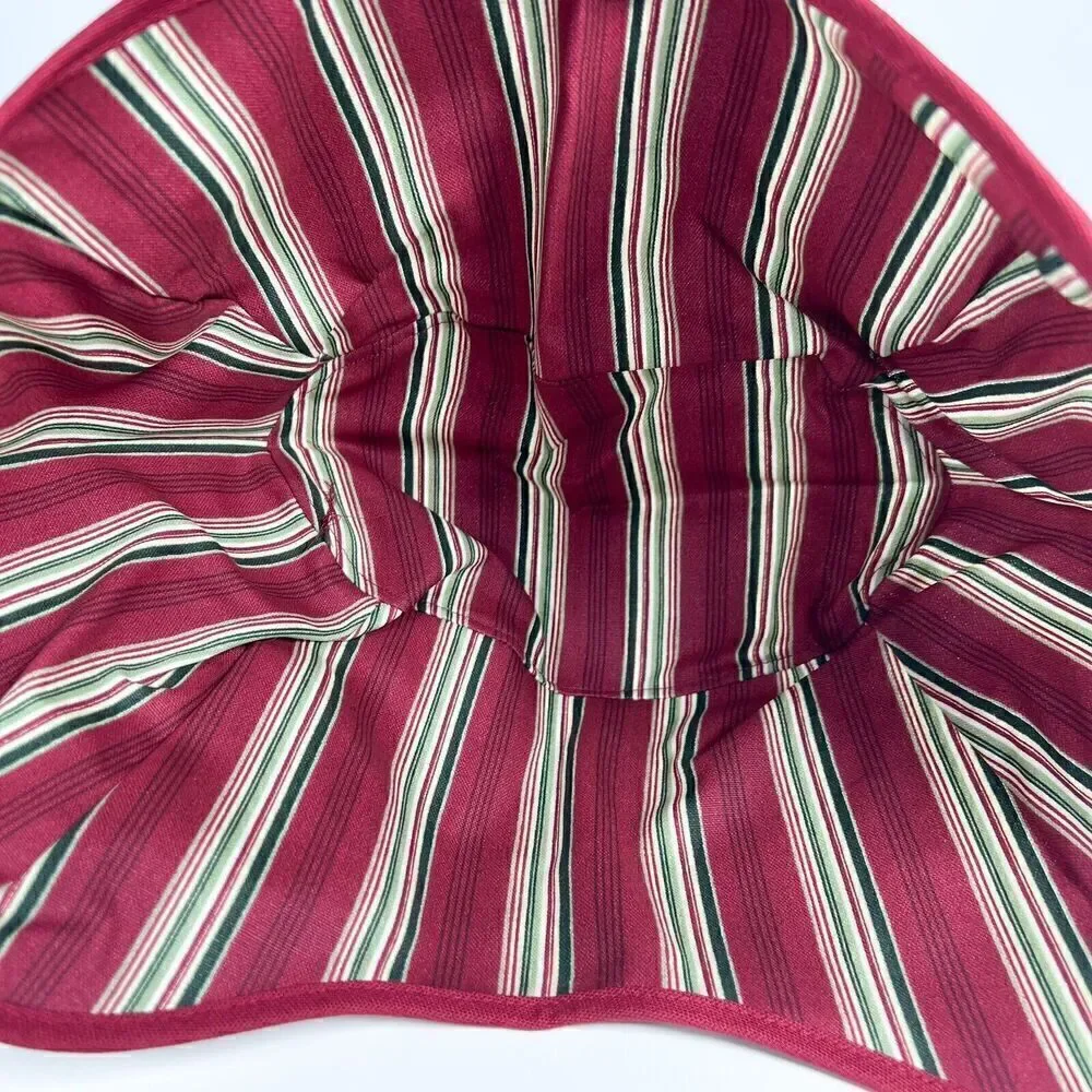 Longaberger 2004 Christmas Get Together Liner Holiday Stripe NEW #28177166
